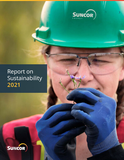 Miniature Suncor Energy
 Rapport de durabilité 2021